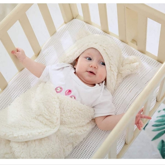 XMWealthy One Pieces Xmwealthy Plush Newborn Baby Swaddle Blanket 6